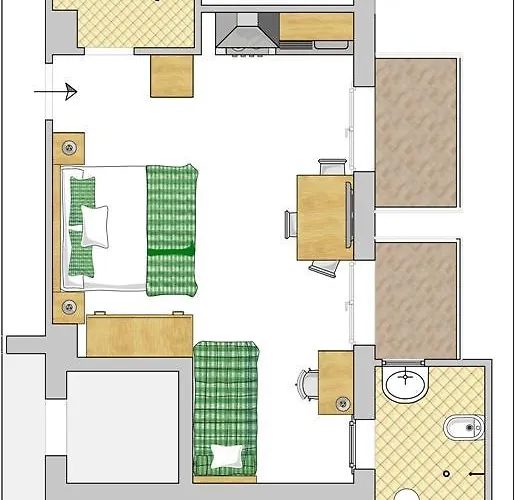 شقة فندقية Bluadria 4*